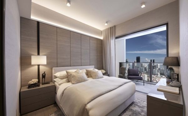 The Landmark 3 bed - Master bedroom The Landmark 3 bed - Master bedroom